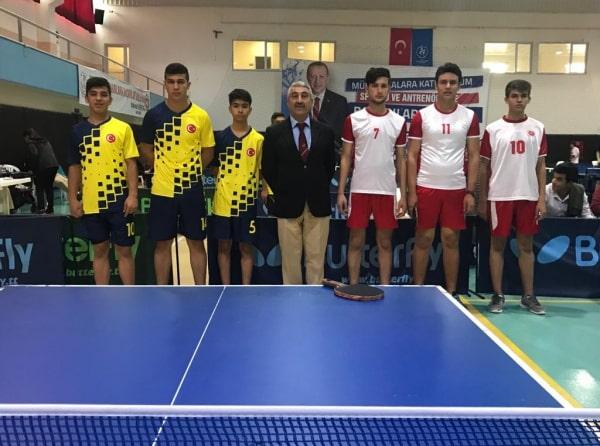 Okullar Arasi Masa Tenisinde Adana 4 Su Turkan Irfan Akun Cok Programli Anadolu Lisesi